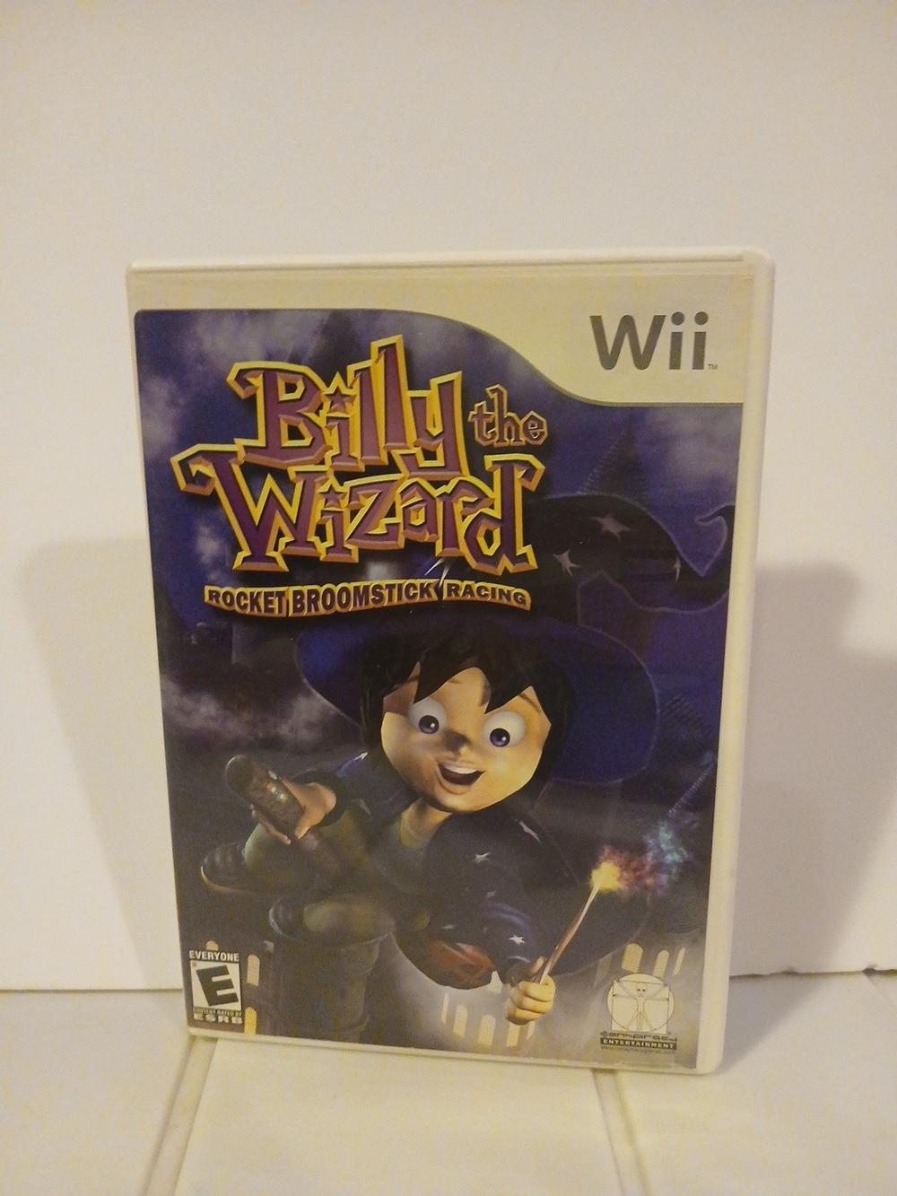 Nintendo Wii Billy the Wizard - Purple & White Cover